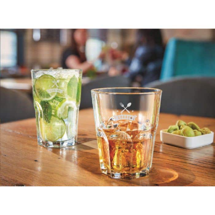 Tumbler | Gehard glas | 420 ml | Stapelbaar