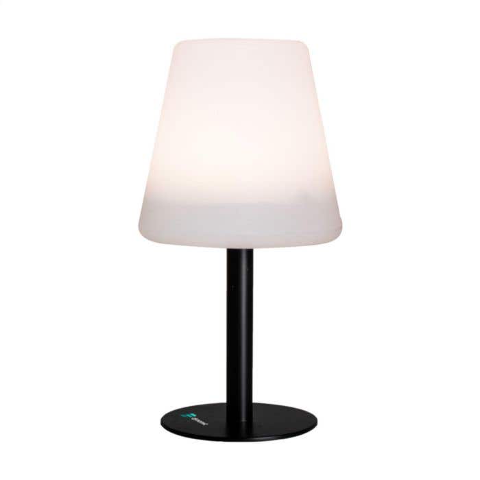 Gusta lanterne tempête | Verre et plastique | 21 cm | Bougie incluse