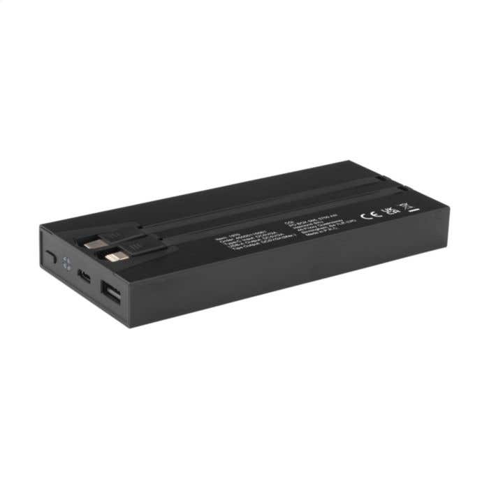 Powerbank | Aluminium recyclé | 10.000 mAh | Lightning et USB-C
