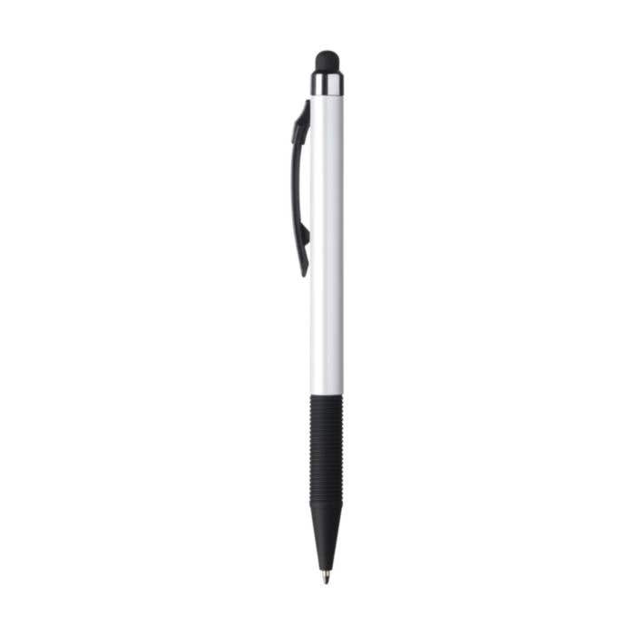 Stylet stylo bille TouchDown | Finition métallique | Grip en caoutchouc