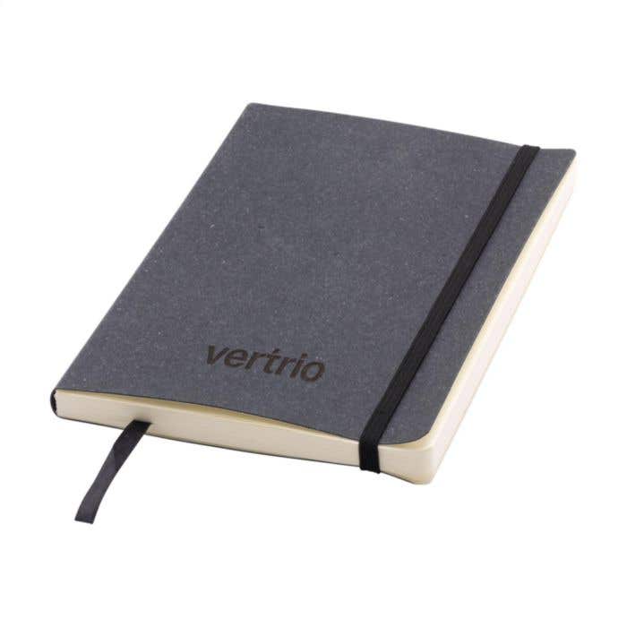Notitieboek | Gerecycled leer | A5 | Gelinieerd