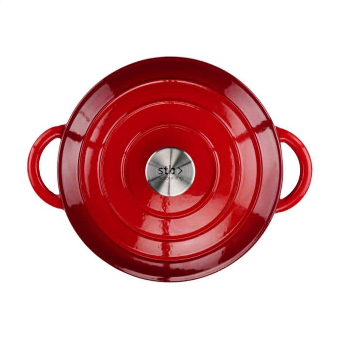 Braadpan | Geëmailleerd gietijzer | 3,8 l