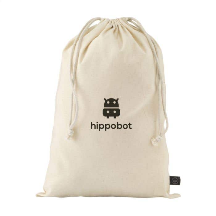 Cadeauzakje | 100% gerecycleerd katoen en polyester | 4 l | Ecru