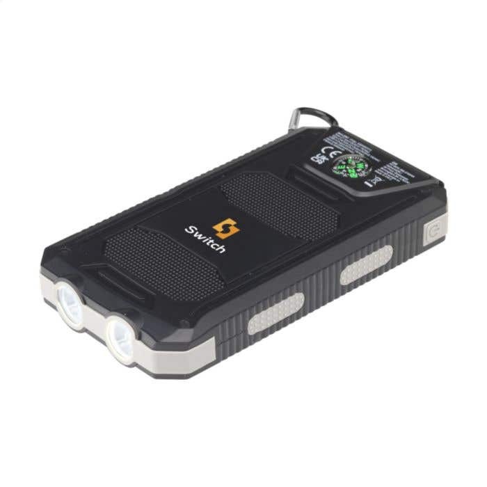 Powerbank | Gerecycled | 8.000 mAh | Solar panel