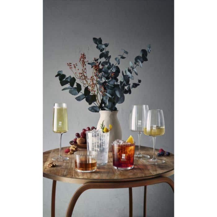 Verre à vin Ribbio | 370 ml | Design nervuré