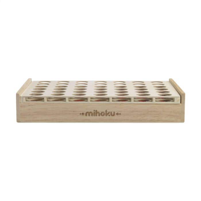 Vier op een Rij Spel | FSC® Hout | Draaibaar frame