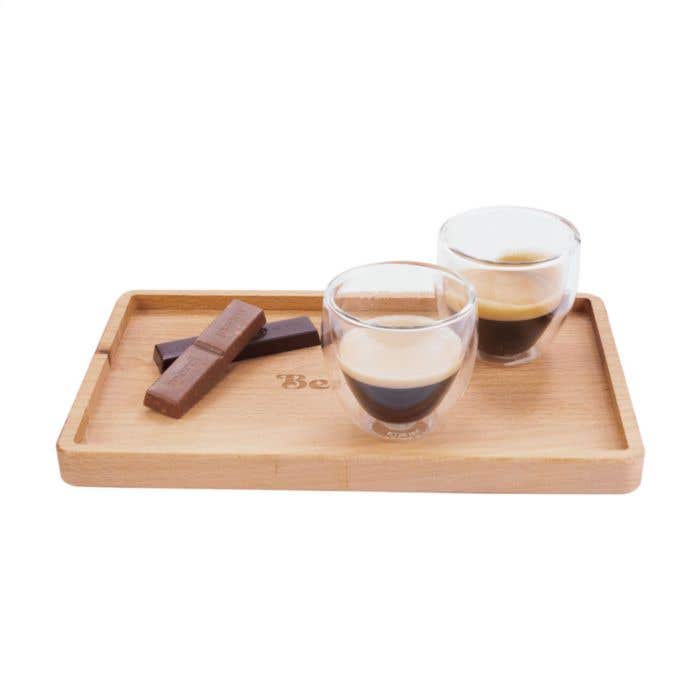 Bowls and Dishes plateau de service | Bois de hêtre | Rectangulaire | Made in Europe