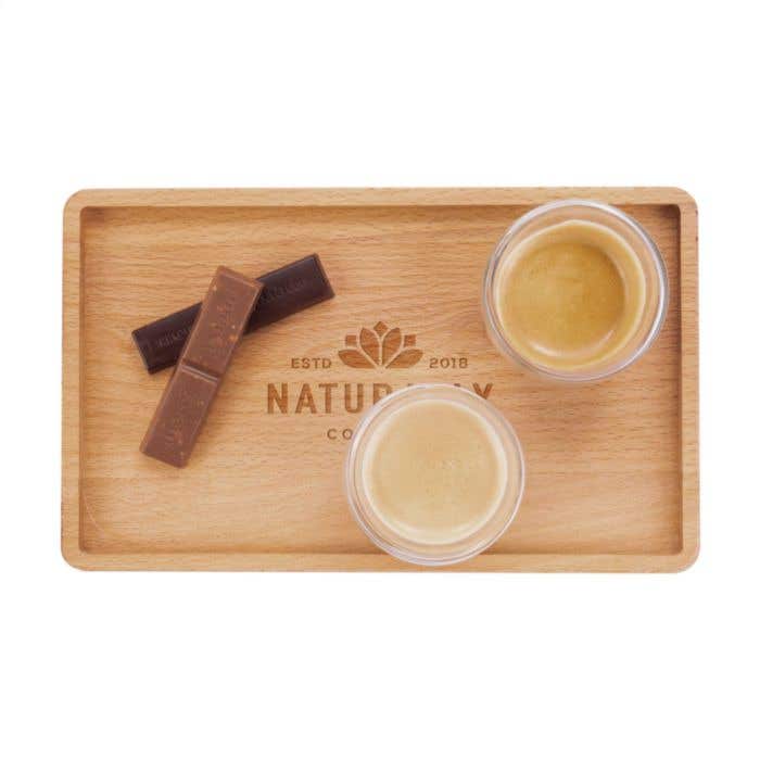 Bowls and Dishes plateau de service | Bois de hêtre | Rectangulaire | Made in Europe