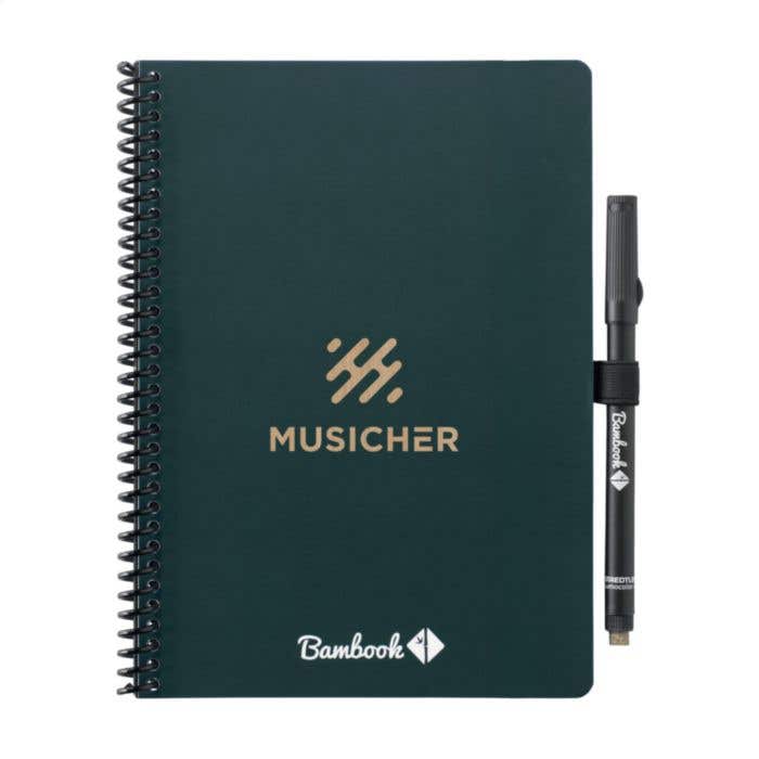 Bambook Notitieboek | A5 | Uitwisbaar | 20 vel