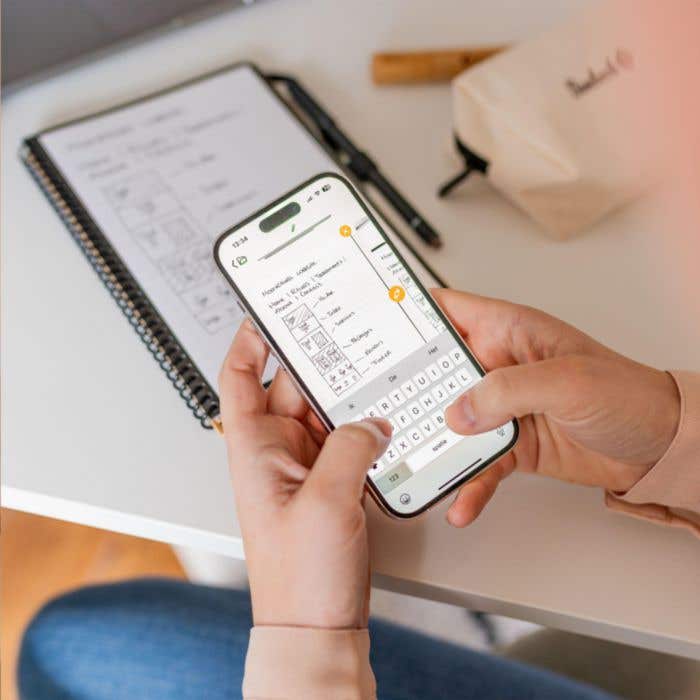 Carnet de notes Bambook | Effaçable | A5 | Bambou