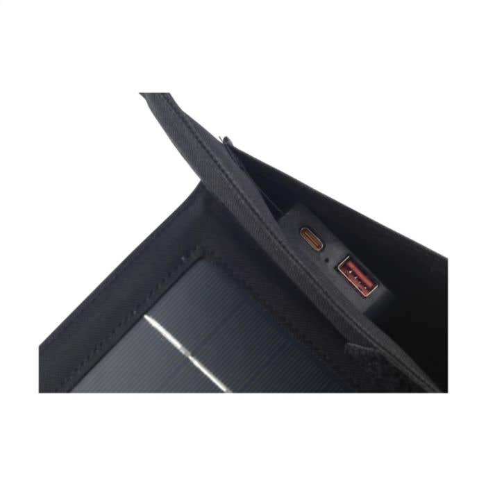 Chargeur panneau solaire | 10W | RPET | USB-A et USB-C