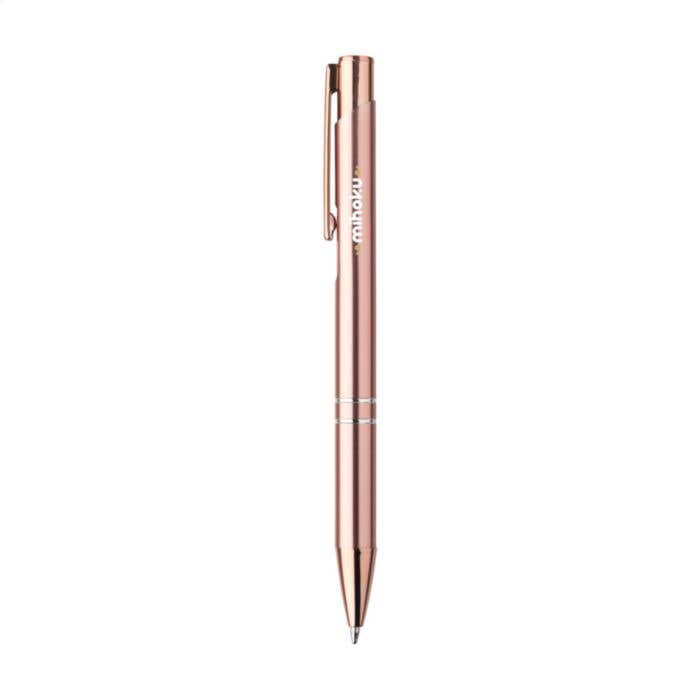 Balpen | Gerecycled aluminium | Roségouden afwerking