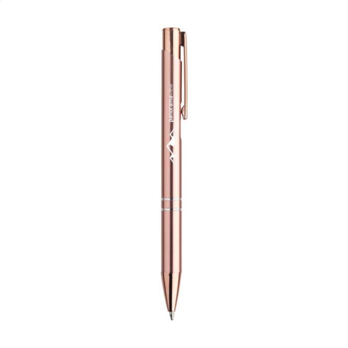 Stylo à bille | Aluminium recyclé | Finition or rose