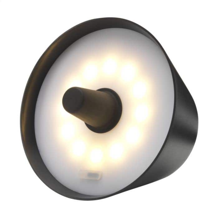 Wooosh Flessenlamp | Gerecycled | Oplaadbaar | Touch control