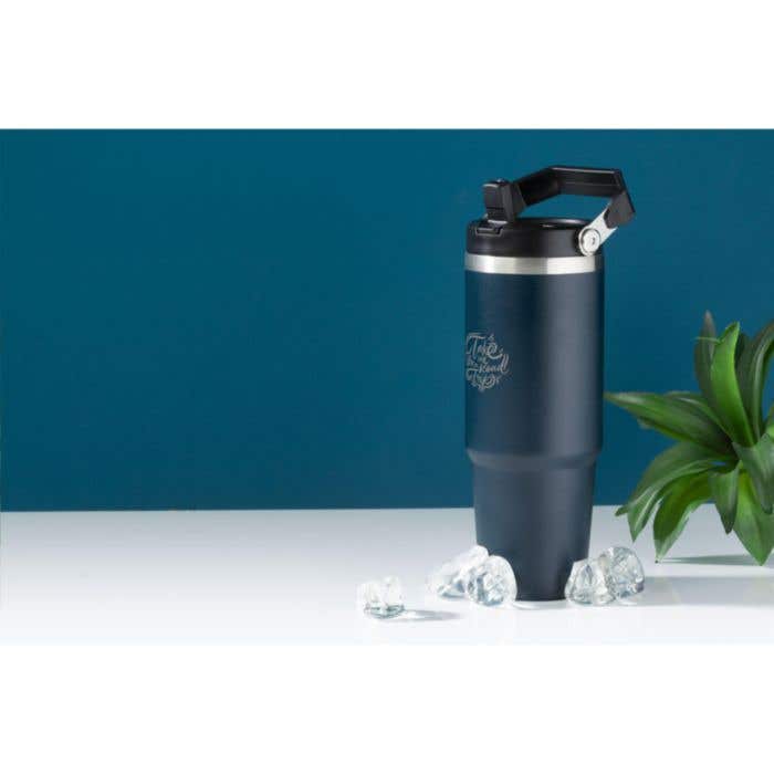 Drinkbeker | Gerecycled RVS | 900 ml | Dubbelwandig