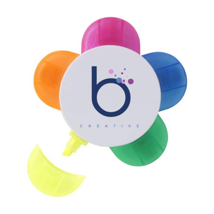 Surligneur Bloom | 5 couleurs fluorescentes