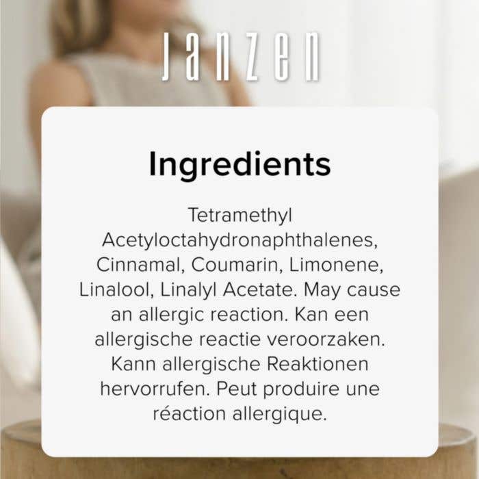 JANZEN Geurkaars Black 22 | Natuurlijke was | Geschenkdoos