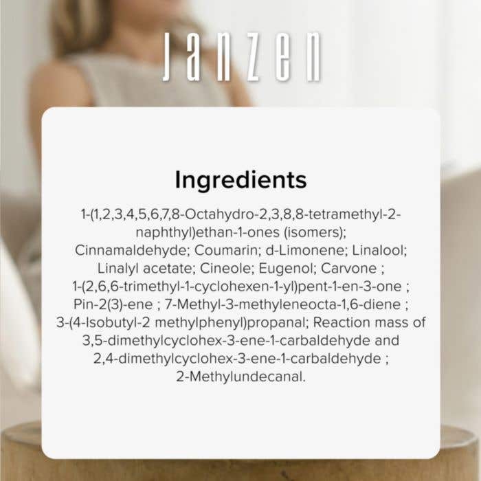 JANZEN Autoparfum Black 22 | Set van 2 stuks