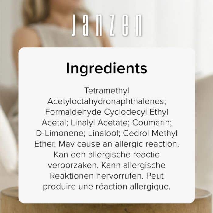 JANZEN Bâtonnets parfumés Euphoria | 200 ml | Flacon en verre