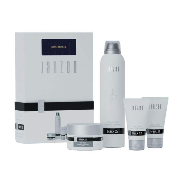 Janzen Gift Set Black 22 | 4 pièces | Soins du corps