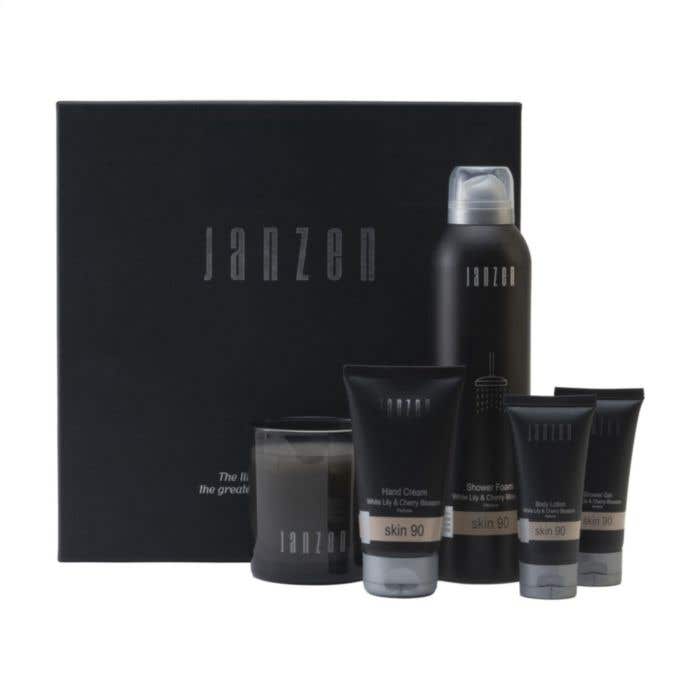 JANZEN Coffret Cadeau Skin 90 | 5 pièces | Fleur de Cerisier