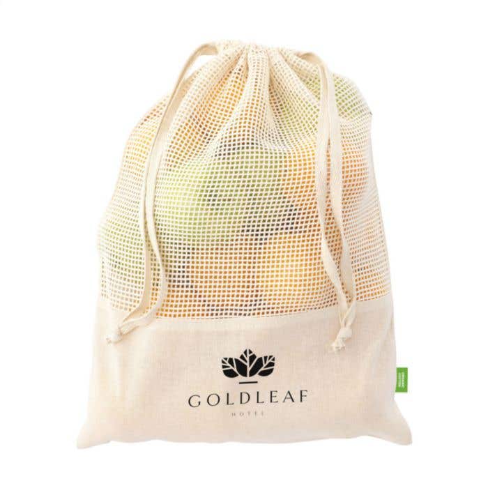 Fruitzakje | Organisch katoen | 1,5 l | GOTS