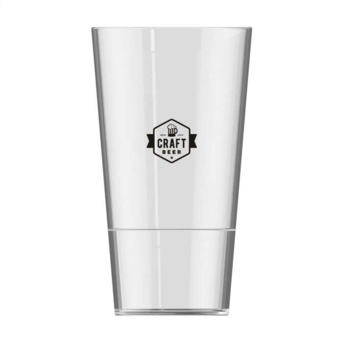 Bierglas HappyGlass | 330 ml | Stapelbaar