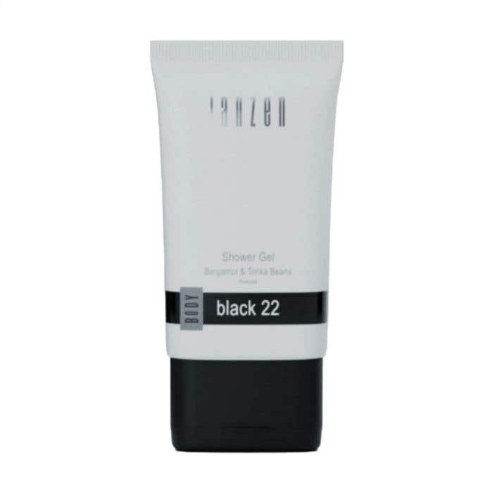 JANZEN Coffret cadeau Black 22 | Gel douche & lotion corporelle | 2x 50 ml