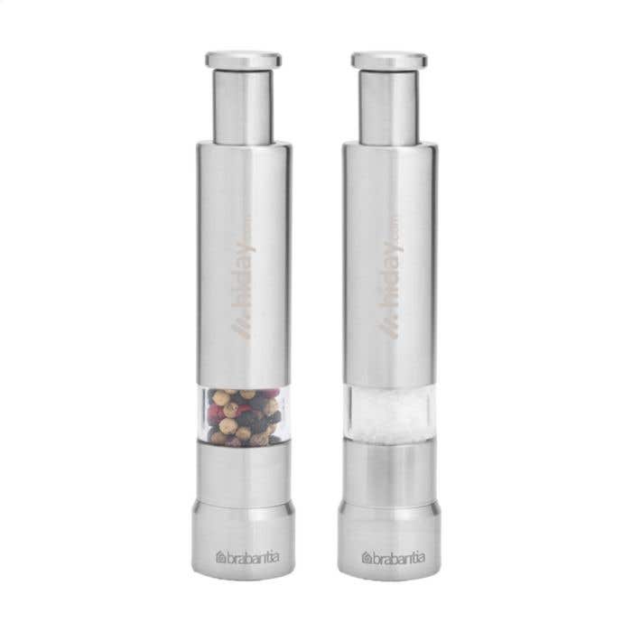 Brabantia | Zout- en pepermolen set | Gerecycled RVS