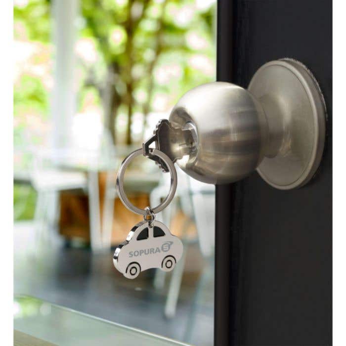 Porte-clés Voiture | Métal | Anneau porte-clés robuste