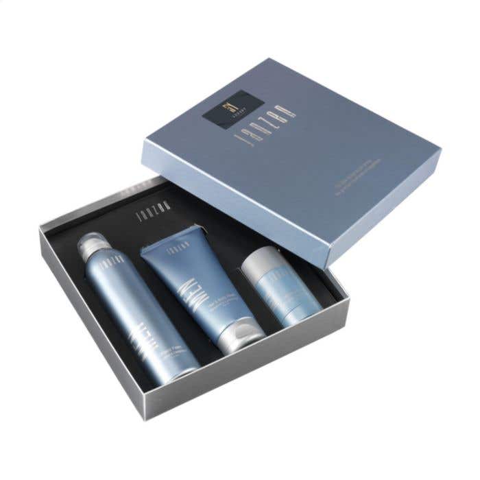 JANZEN | Verzorgingsset | 3-delig | Bergamot & Cederhout