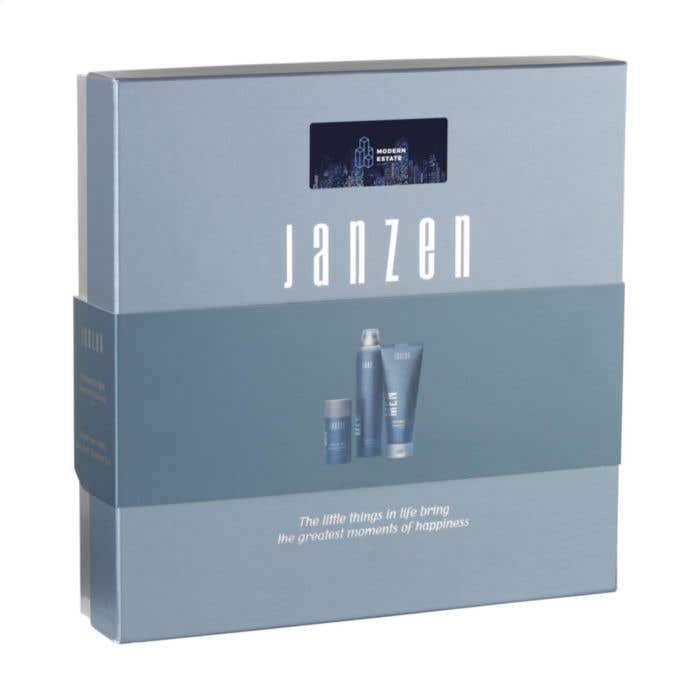 JANZEN | Verzorgingsset | 3-delig | Bergamot & Cederhout