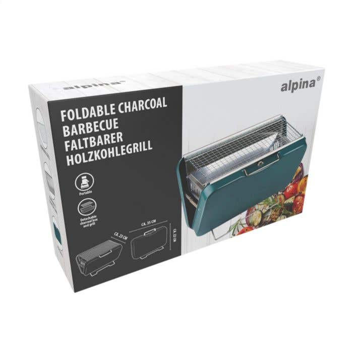 Barbecue au charbon de bois | Pliable | Métal