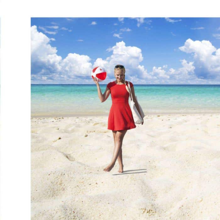 Strandbal | 30 cm | Opblaasbaar