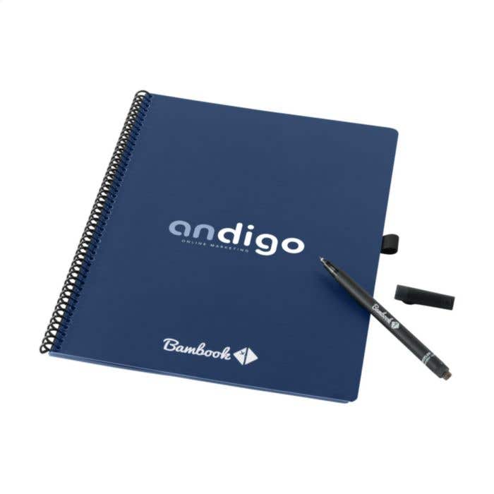 Bambook carnet de notes | Effaçable | A4 | Ligné
