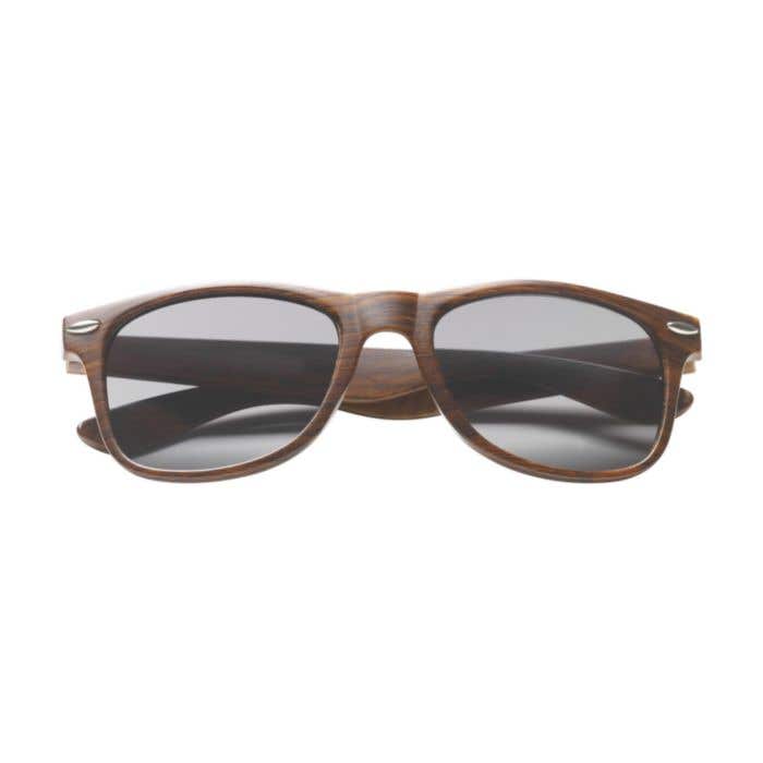 Lunettes de soleil | Aspect bois | Protection UV 400