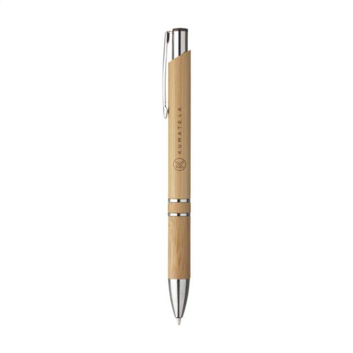Balpen Ebony Bamboo | Bamboe | Chrome afwerking
