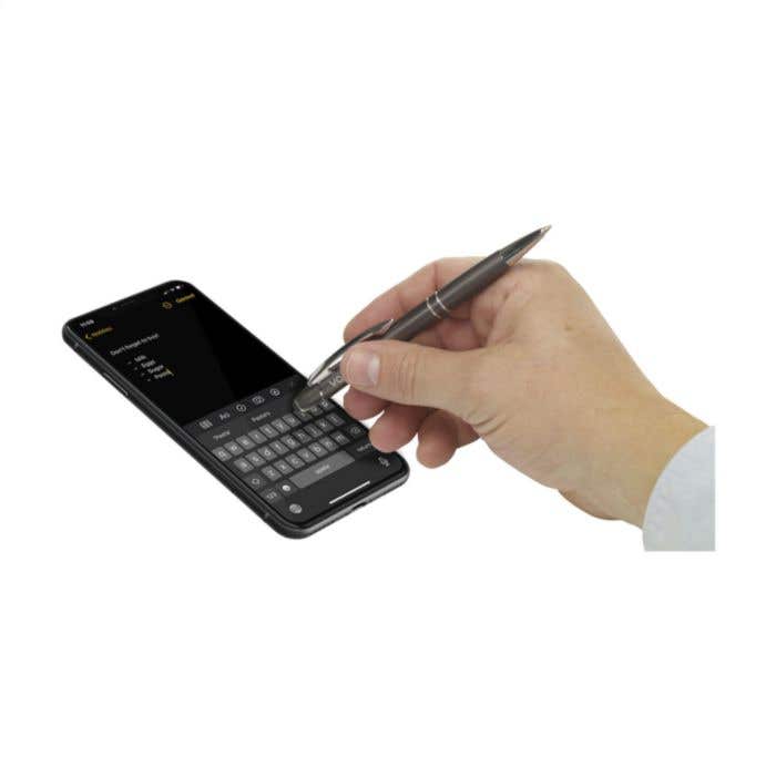 Stylus balpen | Aluminium | Touchscreen pointer