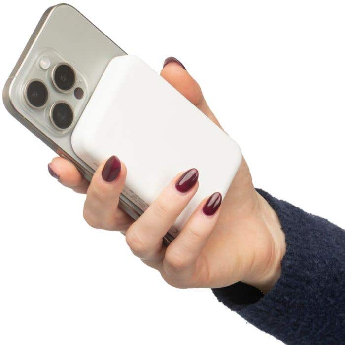Batterie externe avec chargeur sans fil Miren | 5&nbsp;000 mAh | Compatible MagSafe