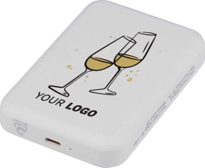 Batterie externe avec chargeur sans fil Miren | 5&nbsp;000 mAh | Compatible MagSafe