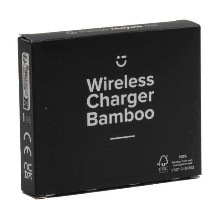 Draadloze oplader | Bamboe | 15W