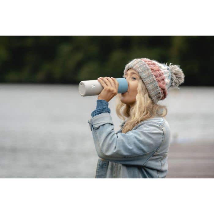 Drinkfles | Gerecycled | 600 ml | 360° drinkopening