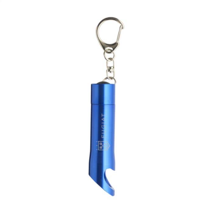 LED-zaklamp | Aluminium | Met flesopener en karabijnhaak