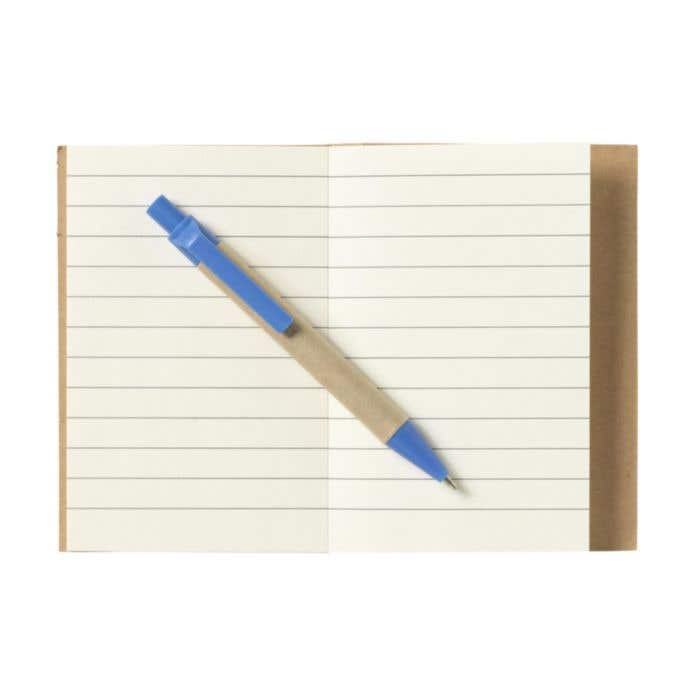 Notitieboekje | Gerecycled | Met balpen | 80 vel