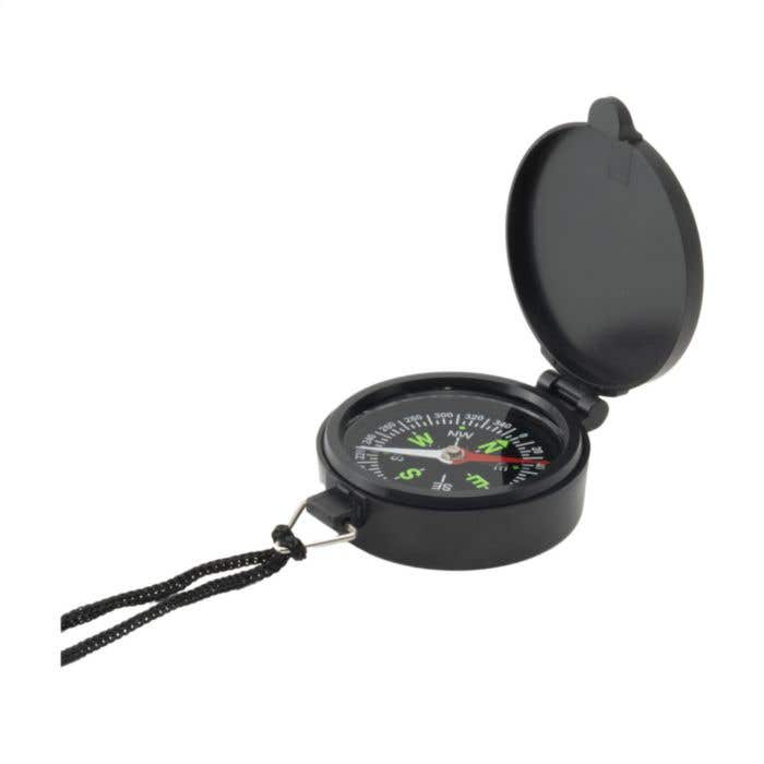 Boussole | Format de poche | Avec cordon tour de cou