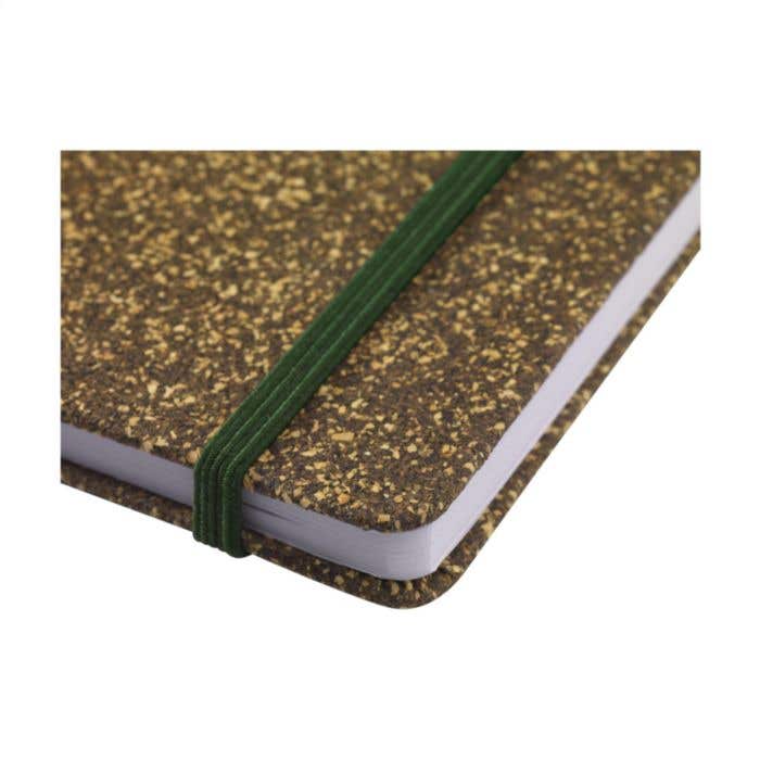 Notitieboek | Gerecycled | A5 | Theebladeren en kurk