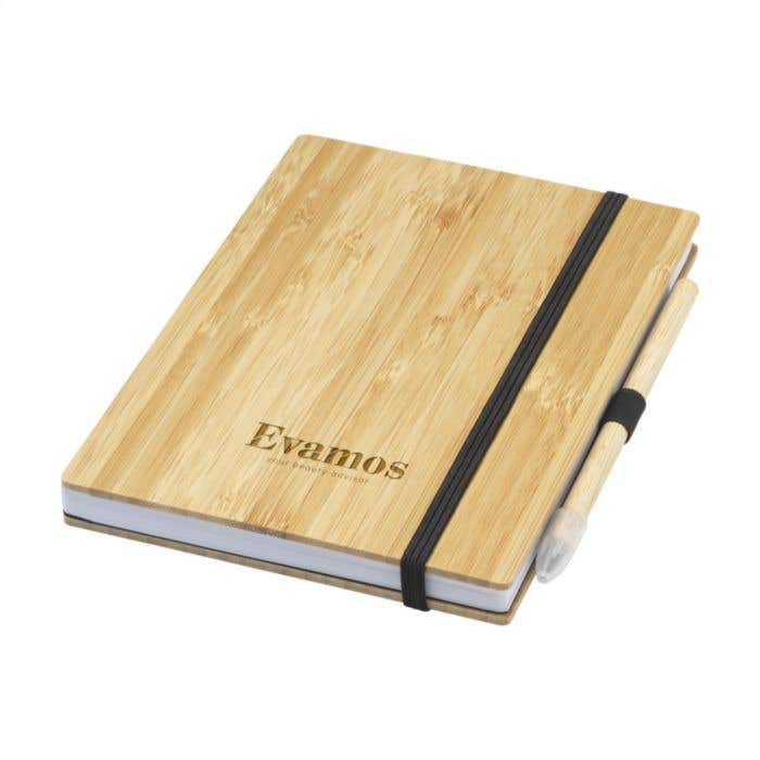 Notitieboek | Bamboe | A5 | Gerecycled papier | Met potlood