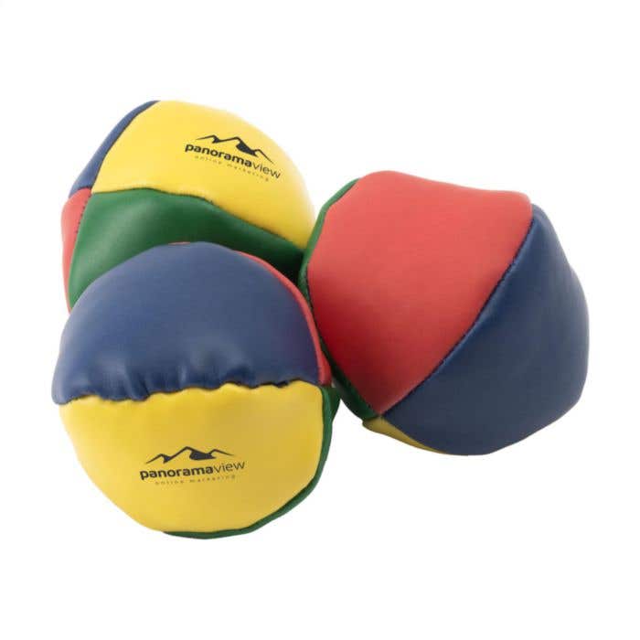 Jongleerset | 3 ballen | Met koker