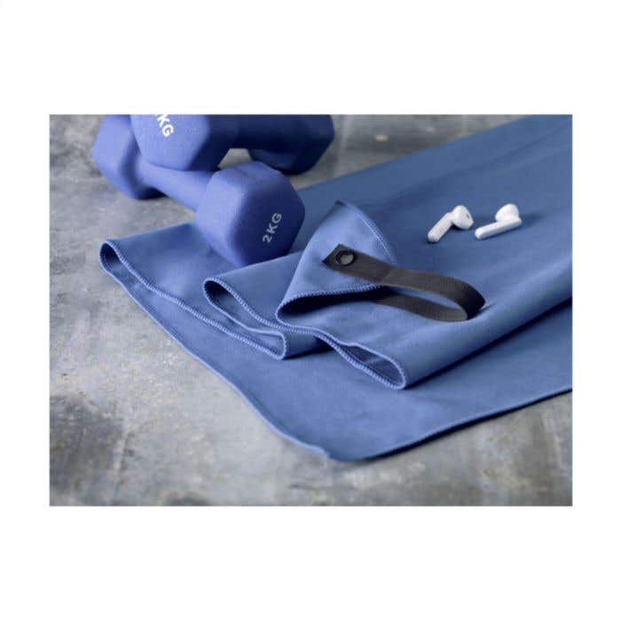Serviette de sport | Microfibre | 100 x 50 cm | Avec pochette