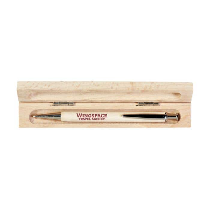 Balpen Nova | Hout | Met cassette